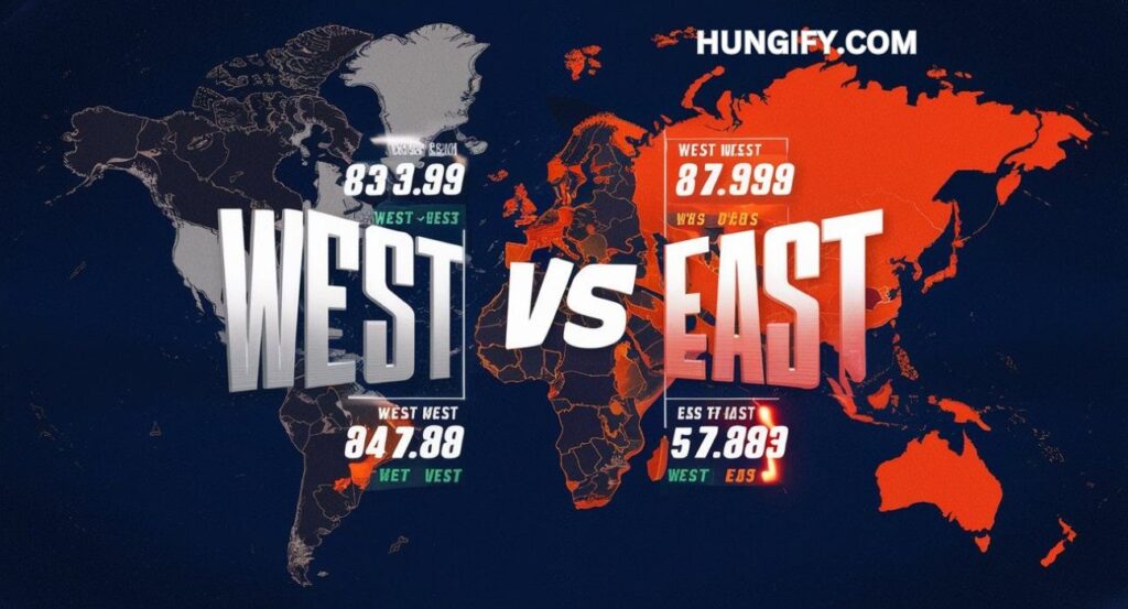 West vs East Match Player Stats